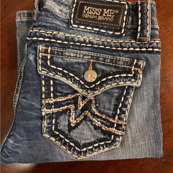 🔥 Miss Me “Irene Boot” Jeans | Size 28 | Bootcut Denim - Picture 1 of 10
